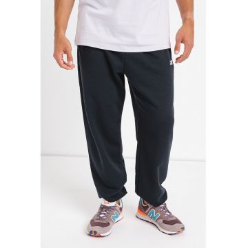 Pantaloni de trening din amestec de bumbac relaxed fit cu logo