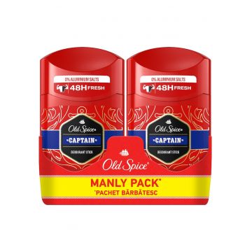 Set 2 x Deodorant stick Captain - 2 x 50 ml