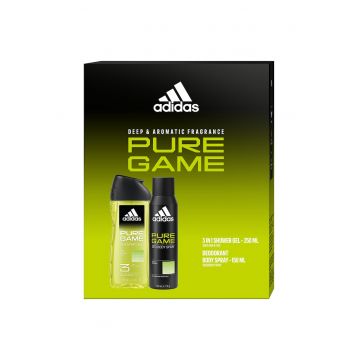 Set Cadou Barbati Pure Game: ml Gel De Dus 250 ml