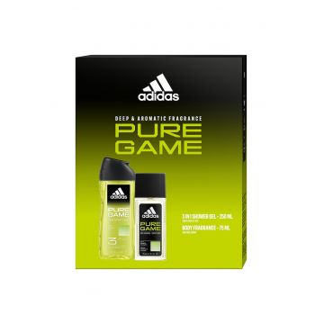 Set Cadou Barbati Pure Game: ml Gel De Dus 250 ml