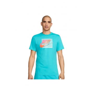 Tricou Sportswear Graphic FQ7995-345 - Barbati - Turcoaz