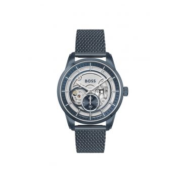 Ceas barbatesc 1513946 Automatic Albastru