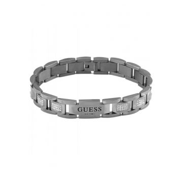 Bratara Men in Guess link JUMB01342JWGMT-U - Argintiu