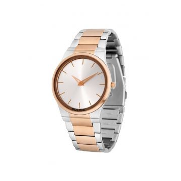 Ceas barbatesc 12744JRSTR/04M Quartz Argintiu - Rose gold