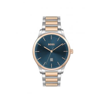 Ceas barbatesc 1513978 Quartz Argintiu - Rose gold