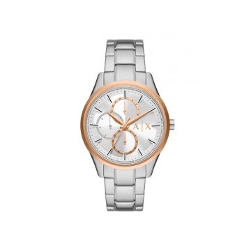 Ceas barbatesc AX1870 Quartz Argintiu - Rose gold