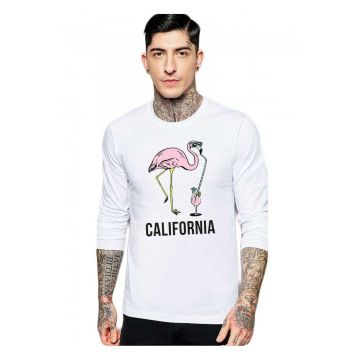 Bluza barbati alba - California