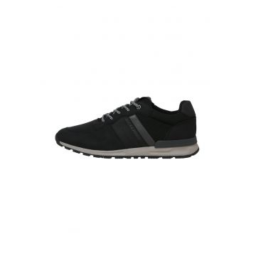 Pantofi sport low-top de piele ecologica