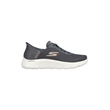 Pantofi sport slip-in din plasa cu detalii logo Go Walt Fles