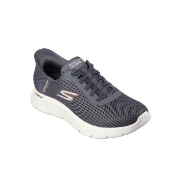 Pantofi sport slip-in din plasa cu detalii logo Go Walt Fles