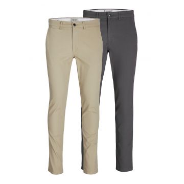 Set de pantaloni chino slim fit Marco - 2 perechi