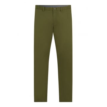 Pantaloni slim fit din amestec de bumbac organici Bleecker