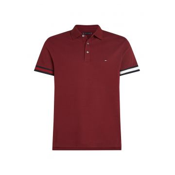 Tricou polo din amestec de bumbac organic