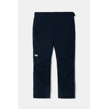 Helly Hansen pantaloni de schi Alpine culoarea albastru marin, 65876