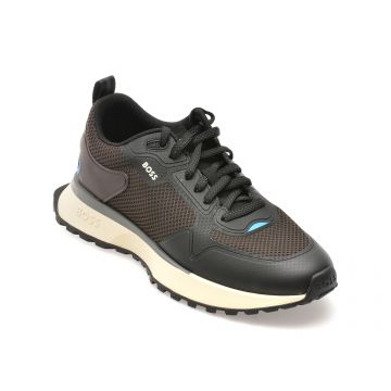 Pantofi sport BOSS maro, 3195, din material textil