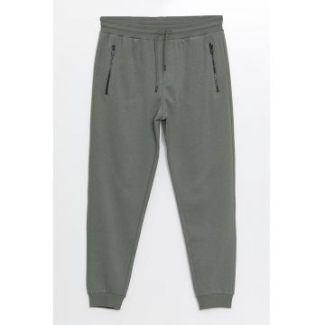 Pantaloni de trening din amestec de bumbac