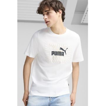 Tricou de bumbac cu logo