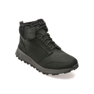 Ghete casual CLARKS negre, ATLTRUW, din nabuc