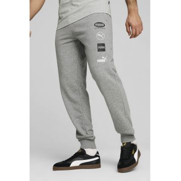 Pantaloni conici de trening cu logo Power