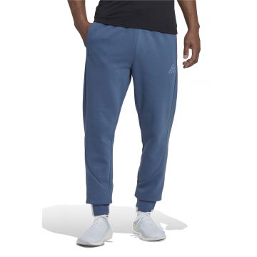 Pantaloni sport cu croiala conica si buzunare laterale M FL Recbos