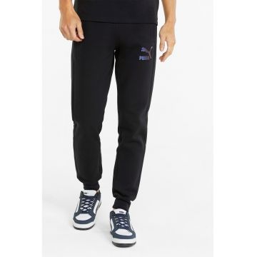 Pantaloni sport cu logo Iconic T7 DK