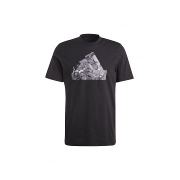 Tricou M Fi Camo T II3459 Barbati Negru