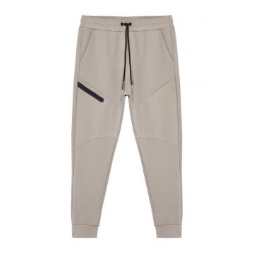 Pantaloni conici de trening cu snururi