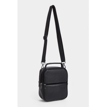 Geanta crossbody din piele sintetica