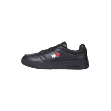 Pantofi sport low-cut de piele