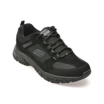 Pantofi sport SKECHERS negri, 51893, din material textil