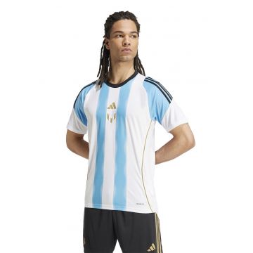 Tricou slim fit pentru fotbal Messi