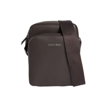 Geanta crossbody de piele ecologica texturata