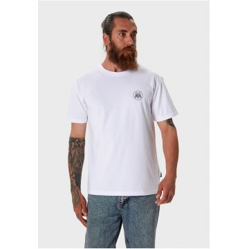 Tricou de bumbac cu imprimeu discret 173149