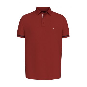 Tricou polo din amestec de bumbac organic