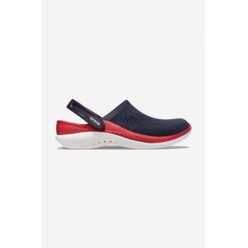 Crocs papuci Literide 360 Clog 206708 bărbați, culoarea bleumarin 206708.NAVY-NAVY