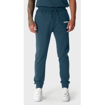 Pantaloni de trening din bumbac cu terminatii elastice 173359