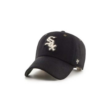 47 brand șapcă de lana MLB Chicago White Sox culoarea negru, cu imprimeu, B-PNTCU06WIS-BK