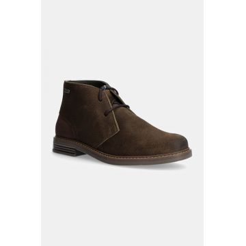 Barbour pantofi Readhead barbati, culoarea maro, MFO0138GN29