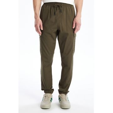 Pantaloni cargo cu snur