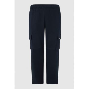 Pantaloni de trening din bumbac cu talie elastica