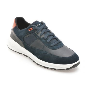 Pantofi casual GEOX bleumarin, U36E0A, din piele naturala