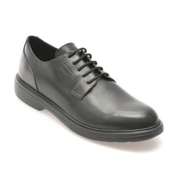 Pantofi casual GEOX negri, U16DCD, din piele naturala