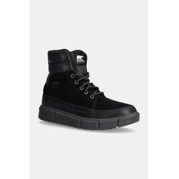 Sorel bocanci SOREL EXPLORER III BOOT barbati, culoarea negru, 2078391010