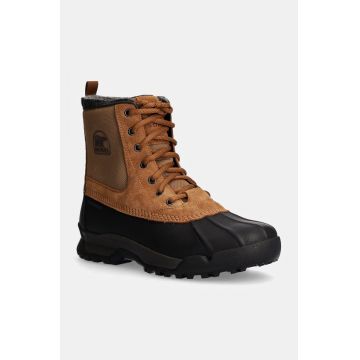 Sorel pantofi BUXTON LITE BOOT WP 200g barbati, culoarea maro, 2078361286