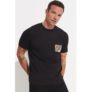 Tricou cu decolteu rotund