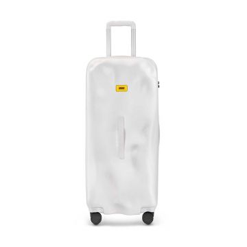 Crash Baggage valiza TRUNK Large Size culoarea alb, CB169