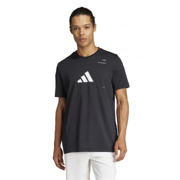 Tricou cu decolteu la baza gatului pentru tenis Padel