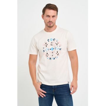 Tricou de bumbac cu logo