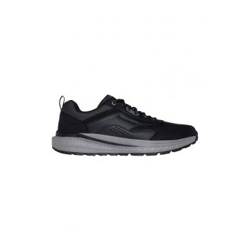 Pantofi sport low-cut cu garnituri de piele