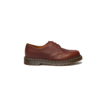 Dr. Martens pantofi de piele 1461 barbati, culoarea maro, DM31992253